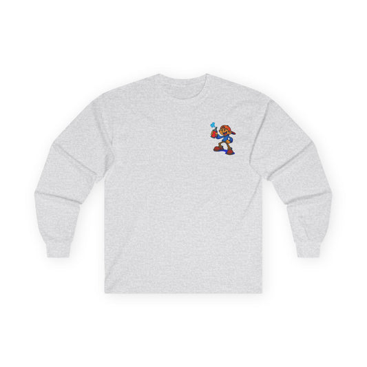 Unisex Ultra Cotton Long Sleeve Tee - Graffiti Style Graphic Tee
