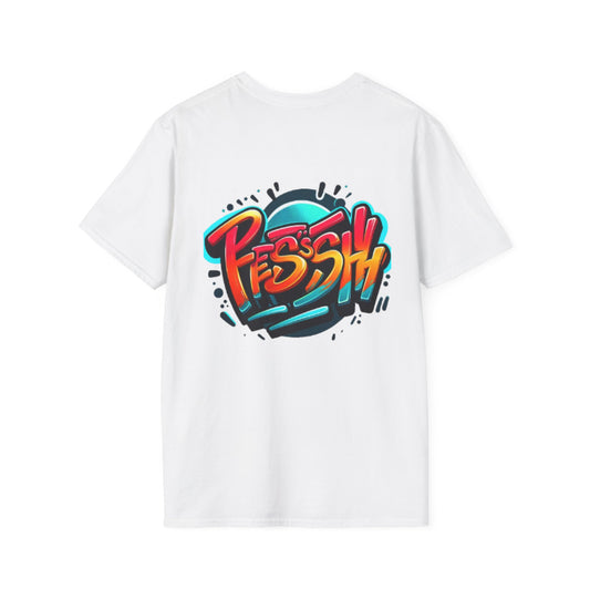 Vibrant Street Art Unisex T-Shirt, Graphic Tee for Urban Style, Gift for Art Lovers, Festival & Casual Wear, 90s Retro Clothing